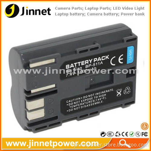 Excellent Quality Digital Battery Bp-511a For Canon Camera Fv100 Dm-mv30 Eos-10d 